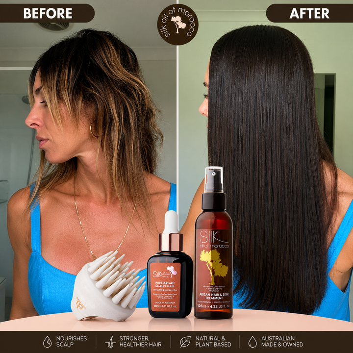 Silk Oil of Morocco - The Hair Oiling Kit