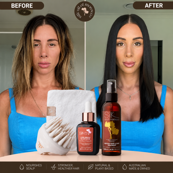Silk Oil of Morocco - The Complete Hair Oiling Kit