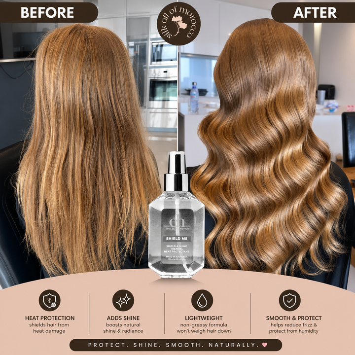 Emilee Hembrow - Shield Me Thermal Heat Argan Protect & Shine Spray
