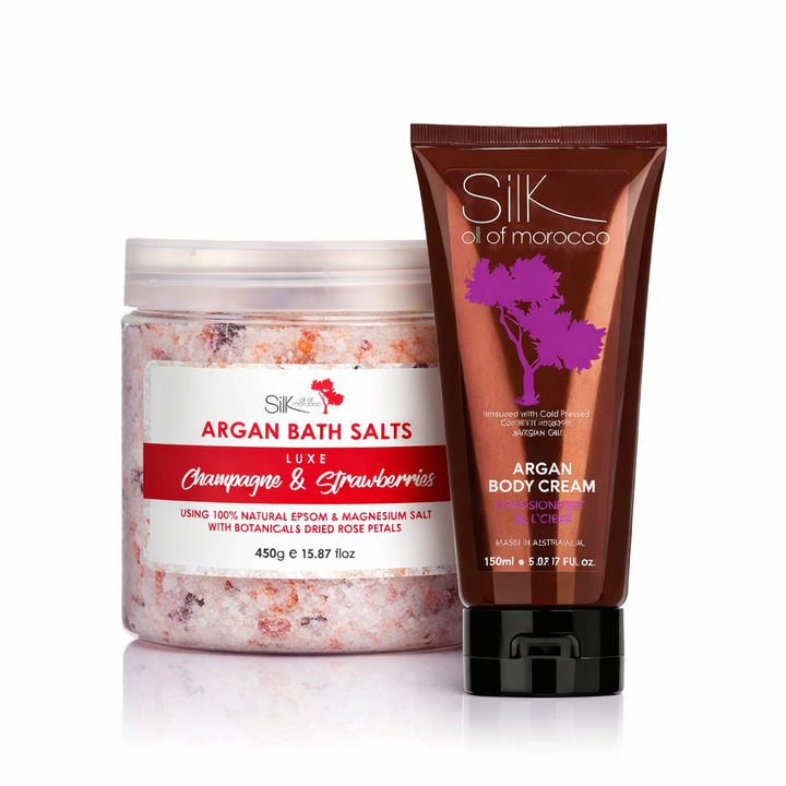Silk Oil of Morocco - Indulgence Duo-Bath & Body Duo