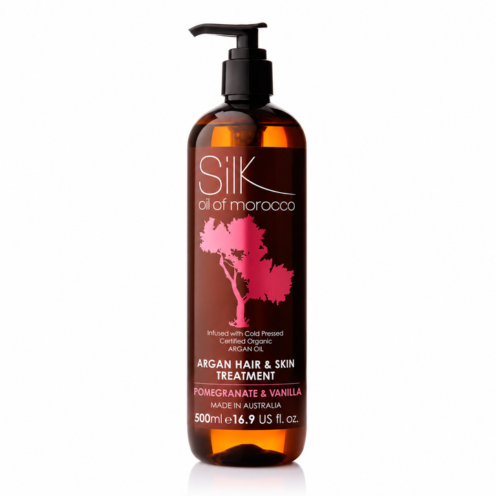 Silk Oil of Morocco - Pomegranate & Vanilla Argan Hair & Skin Treatment