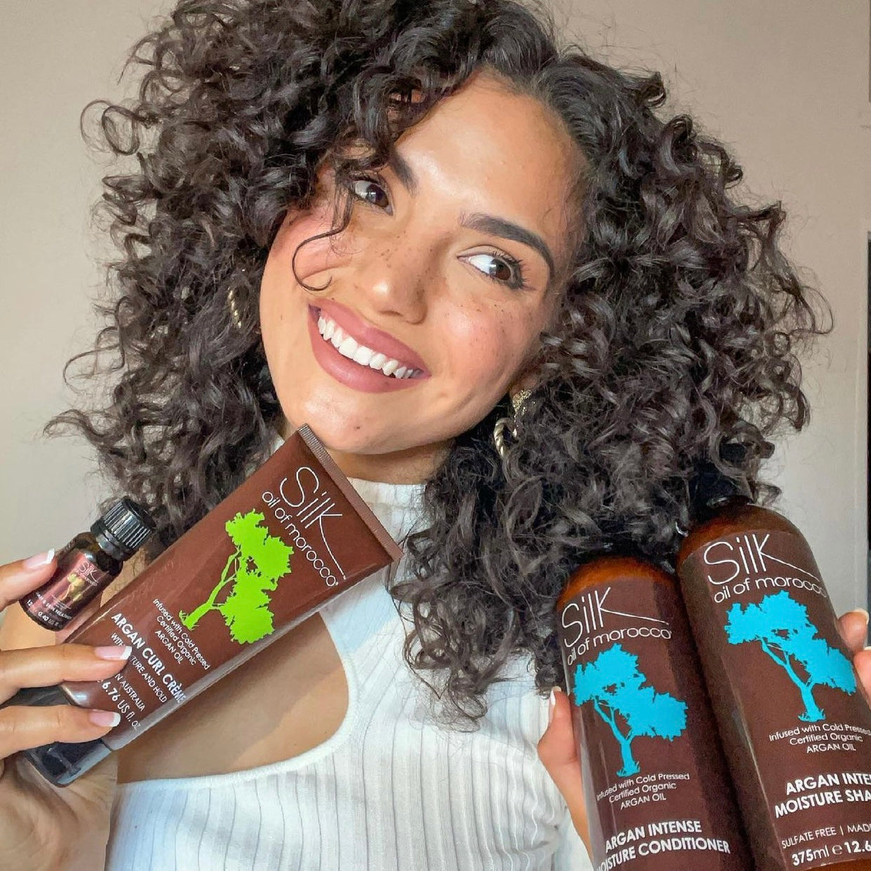 The Ultimate Curly Hair Collection – 4-Piece Argan Curl Care