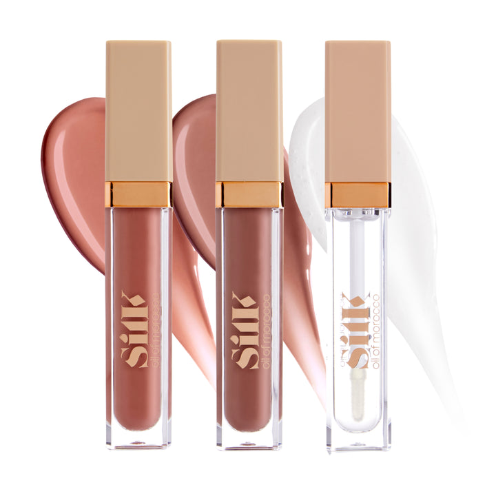 Deep Browns Lip Shine Trio Trade