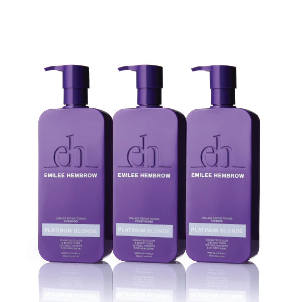 Emilee Hembrow Platinum Blonde Damage Repair Toning - TRADE Value Pack