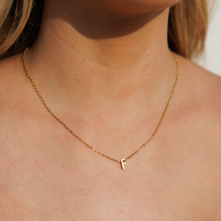 Gold Initial Necklace