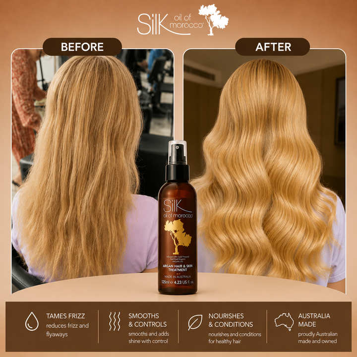 Silk Oil of Morocco - Argan Hair & Skin Treatment