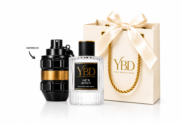 Your Beauty Dupe - He’s Spicy Perfume — Inspired by Viktor & Rolf Spicebomb