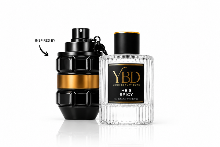 Your Beauty Dupe - He’s Spicy Perfume — Inspired by Viktor & Rolf Spicebomb