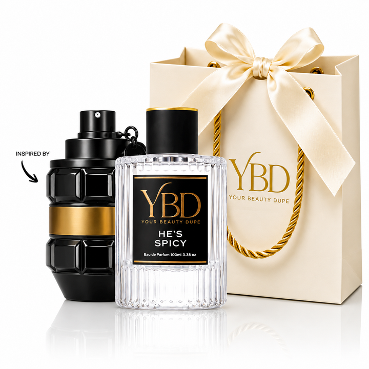 Your Beauty Dupe - He’s Spicy Perfume — Inspired by Viktor & Rolf Spicebomb