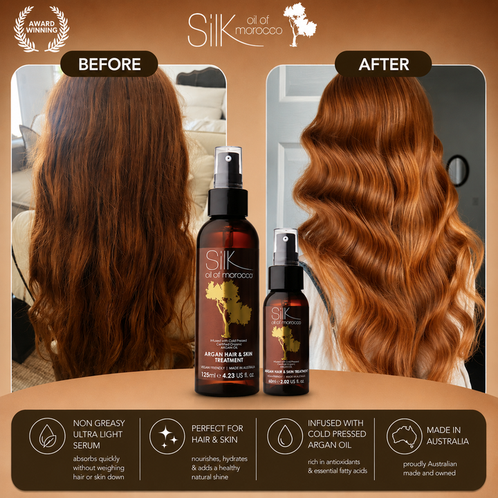 Silk Oil of Morocco - Home & Away Serum Collection
