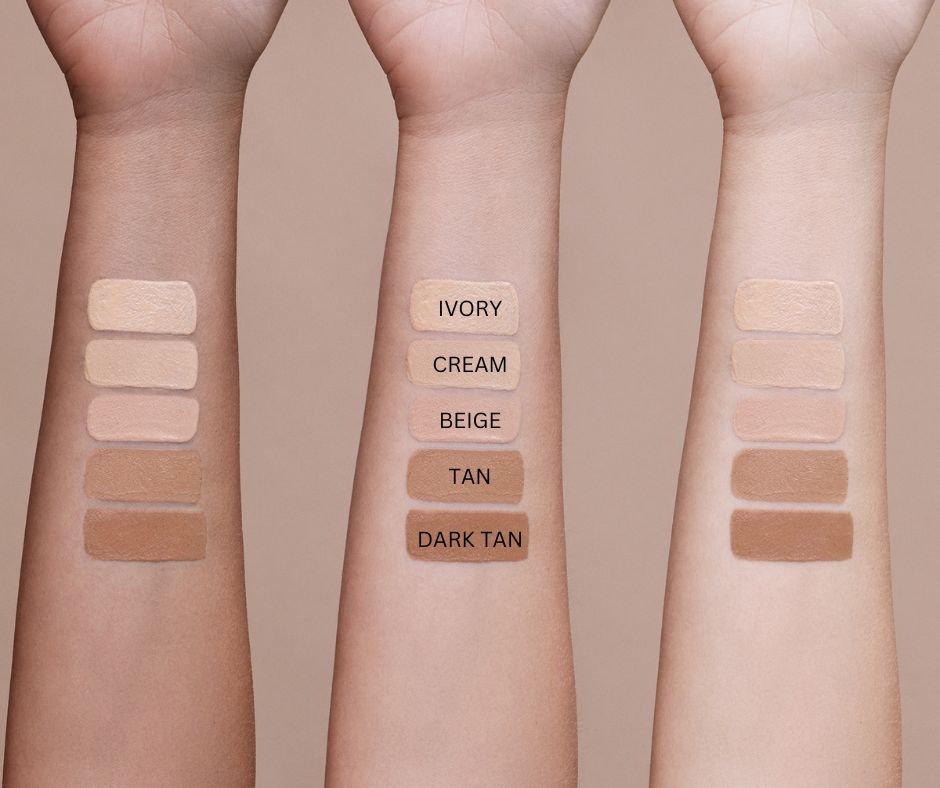 Liquid Foundation 50ml, Brush & Argan Lip Shine - TVSN 149349