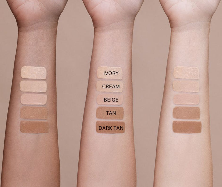 Liquid Foundation 50ml, Brush & Argan Lip Shine - TVSN 149349