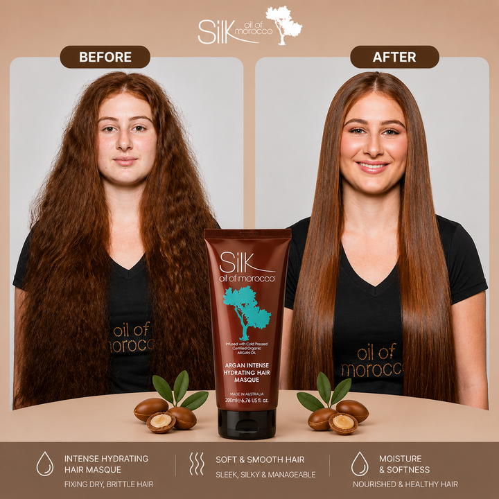 Silk Oil of Morocco - Argan Intense Hydrating Hair Masque