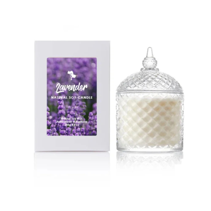 Lavender Natural Soy Candle - Medium