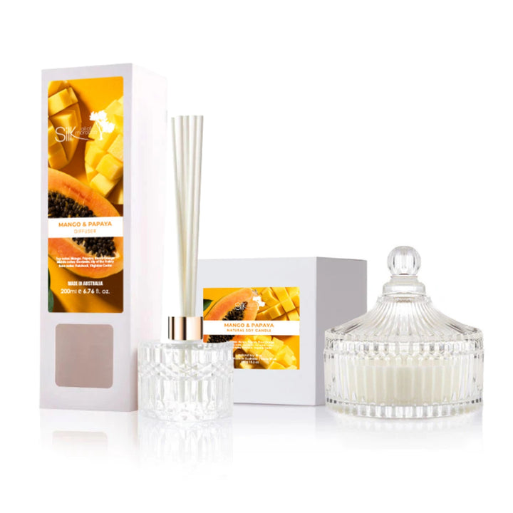 Mango & Papaya Fragrance Duo