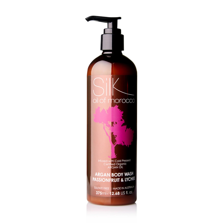 Passionfruit & Lychee Argan Body Wash