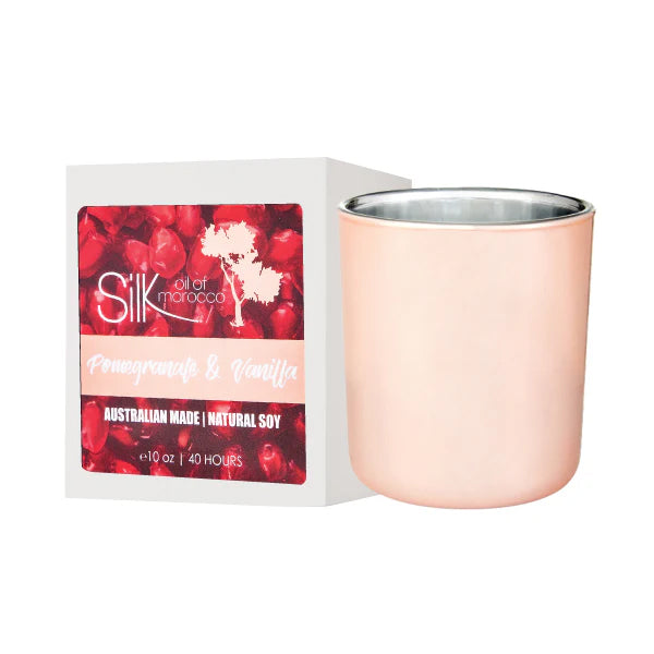 Pomegranate & Vanilla - Natural Soy Candle