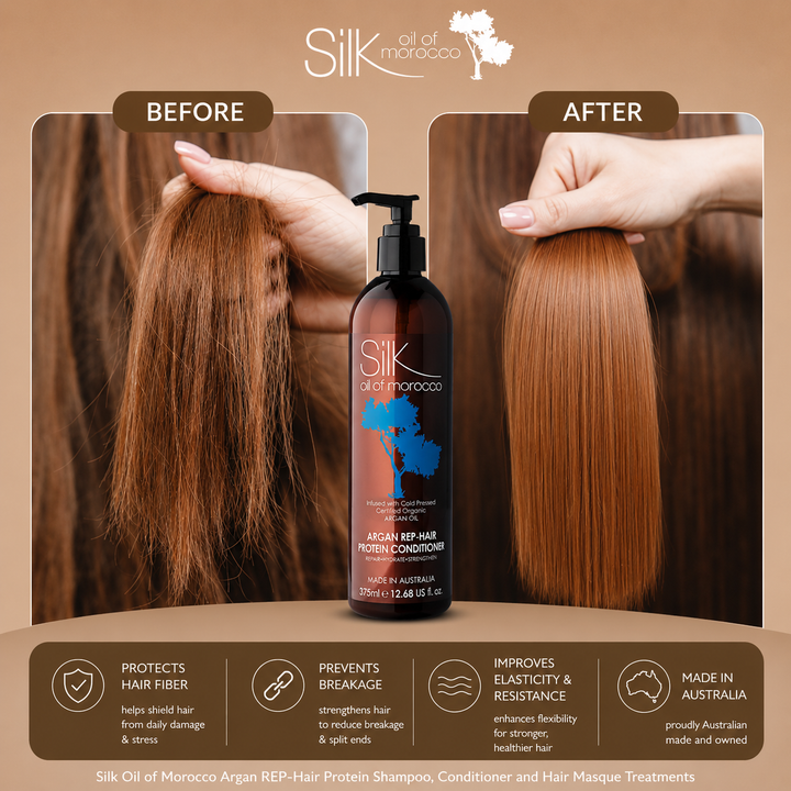 Silk Oil of Morocco - Argan REP-Hair Protein Conditioner