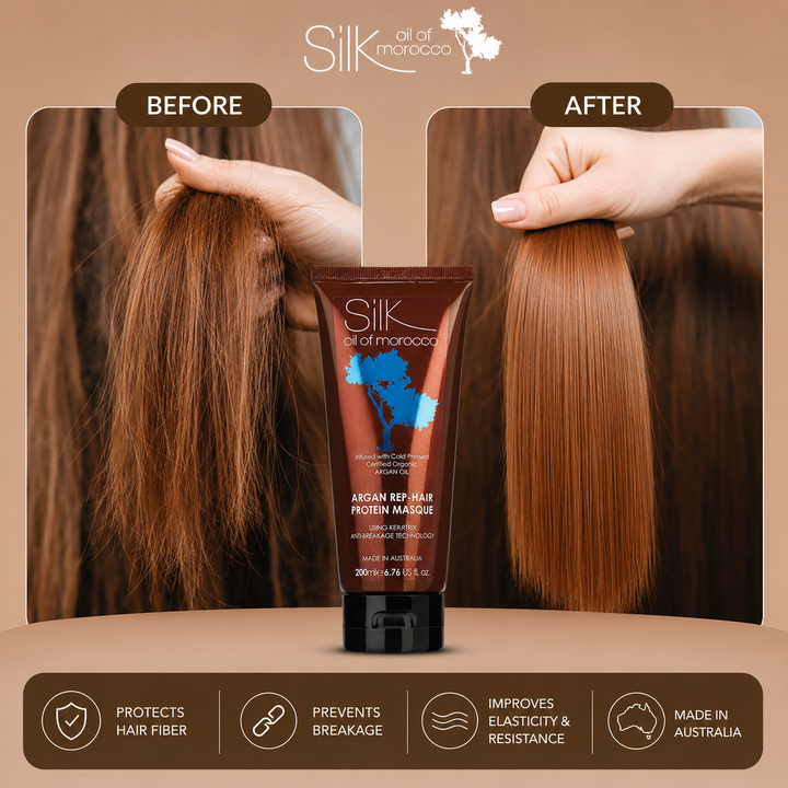 Silk Oil of Morocco - Argan REP-Hair Protein Masque