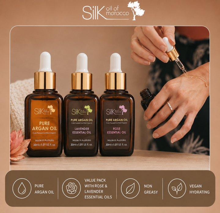 Silk Oil of Morocco - Pure Heaven - Value Pack