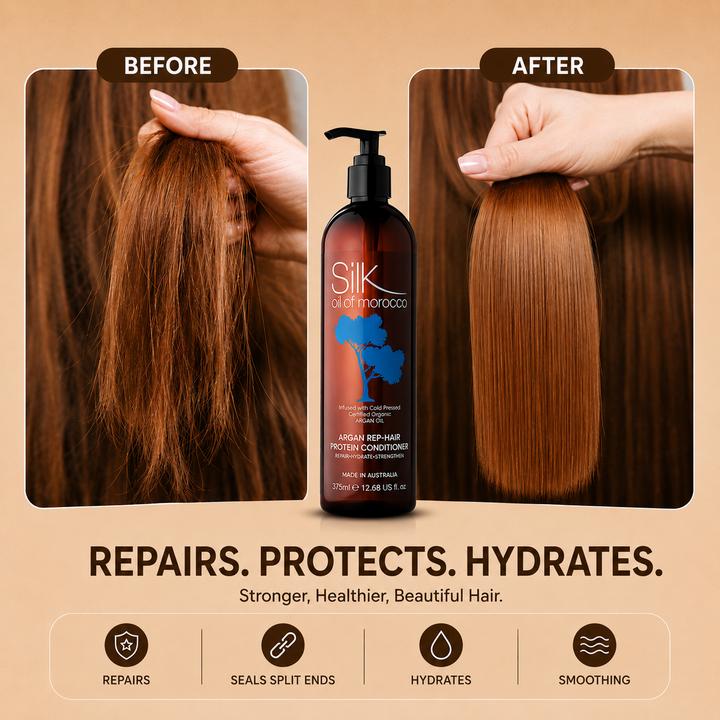 Silk Oil of Morocco - Argan REP-Hair Protein Conditioner