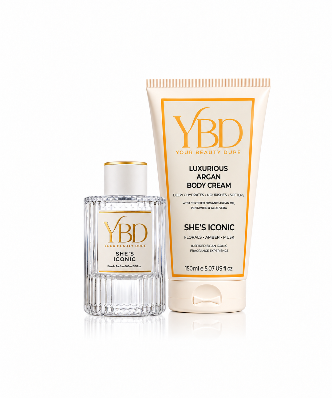 Your Beauty Dupe x Silk Oil of Morocco - The Indulgence Duo - She’s Iconic Perfume — Inspired by Chanel No.5