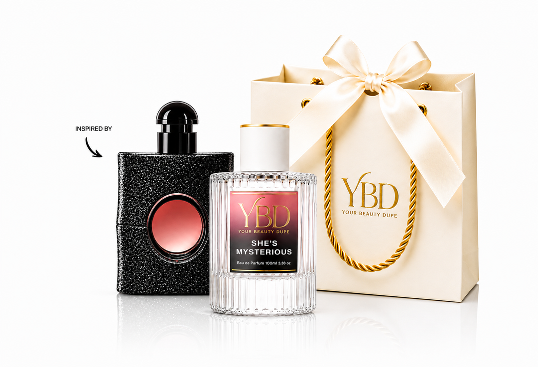 Your Beauty Dupe She's Mysterious Perfume — Inspired by Black Opium Yves Saint Laurent