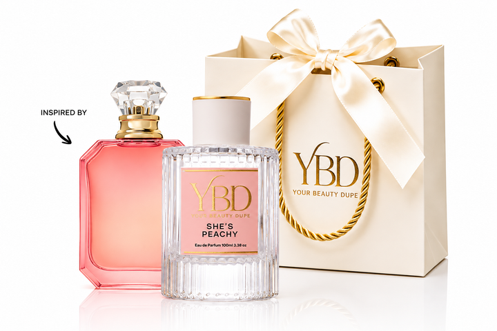 Your Beauty Dupe - She’s Peachy Perfume — Inspired by Kayali Eden Sparkling Lychee