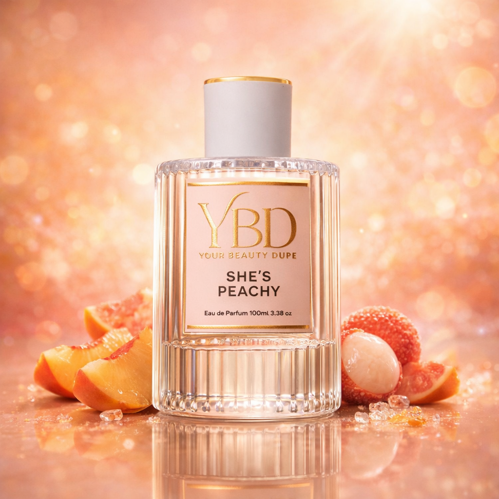 She’s Peachy Perfume — Inspired by Kayali Eden Sparkling Lychee