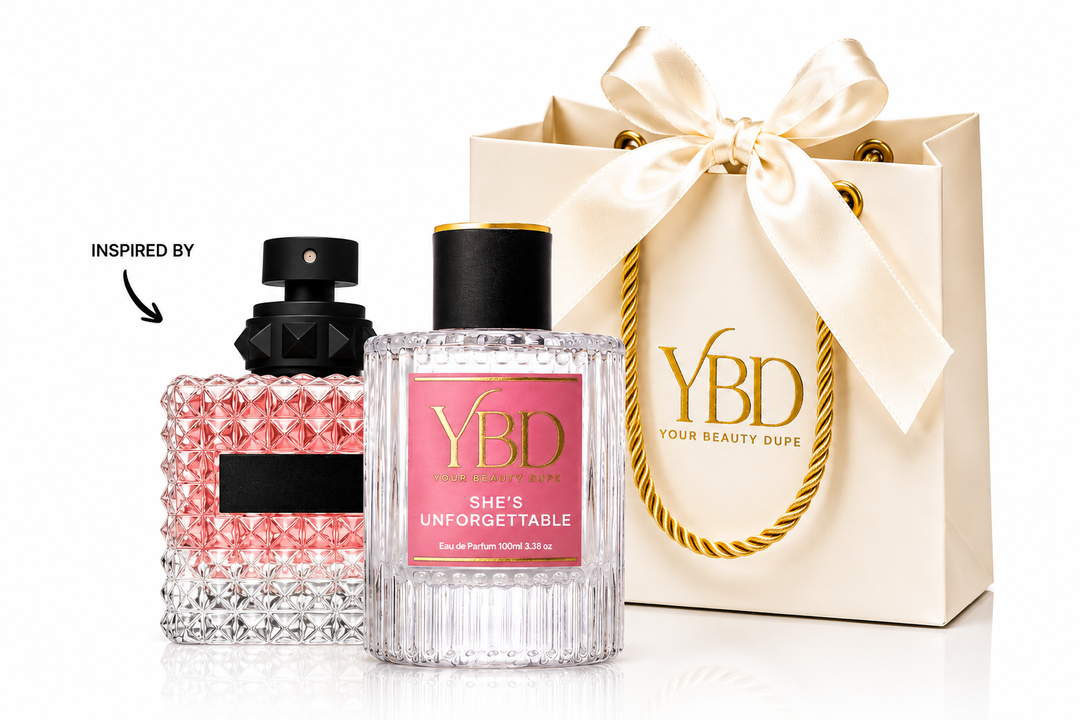 Your Beauty Dupe - She’s Unforgettable Perfume — Inspired by Valentino Born in Roma