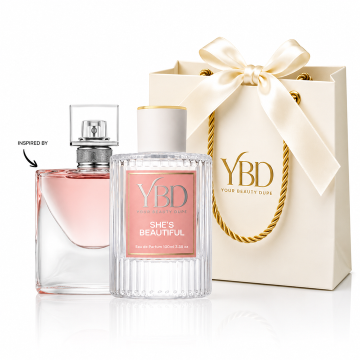Your Beauty Dupe - She’s Beautiful Perfume — Inspired by Lancôme La Vie Est Belle