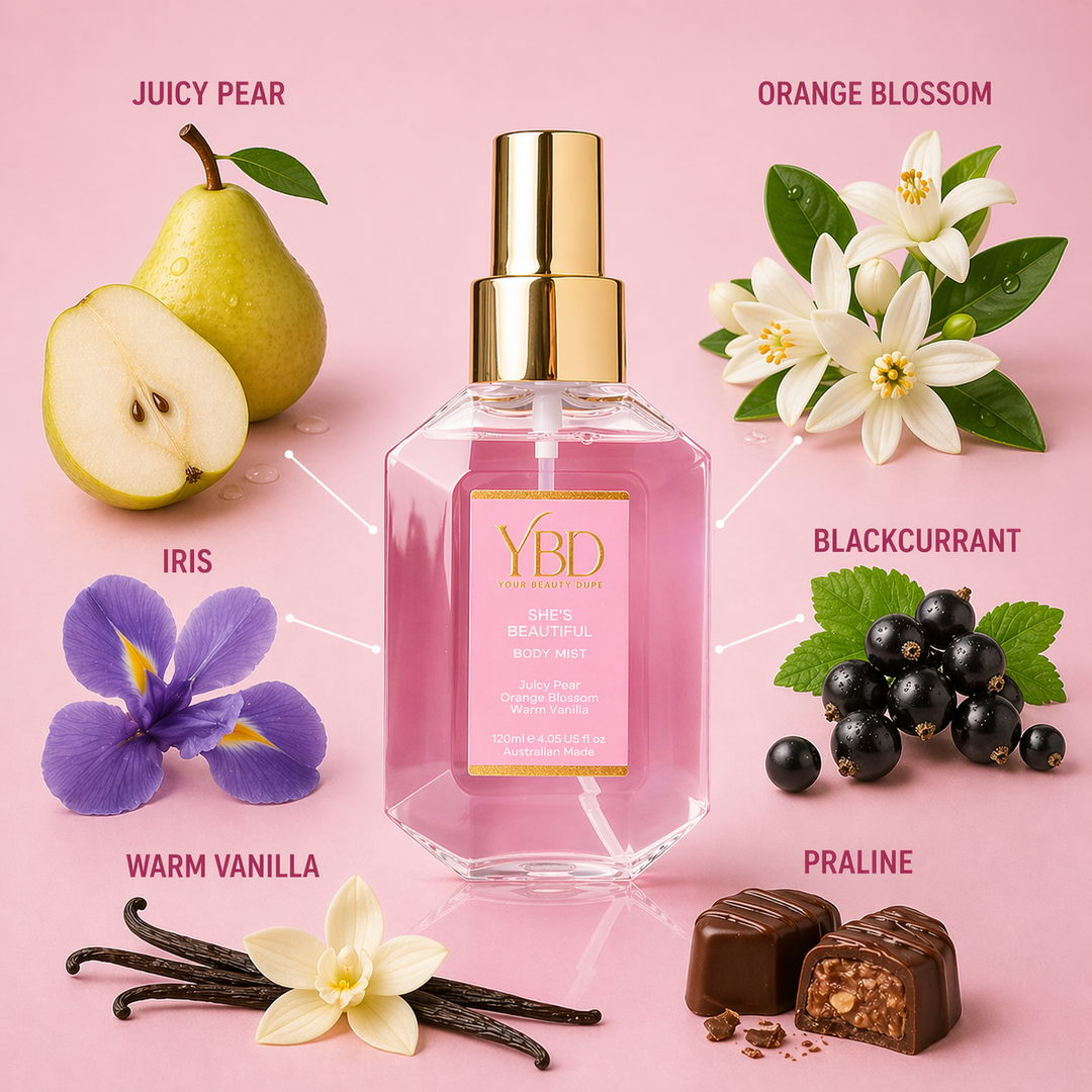 Your Beauty Dupe - She's Beautiful Body Mist - Inspired by Lancome La Vie Est Belle