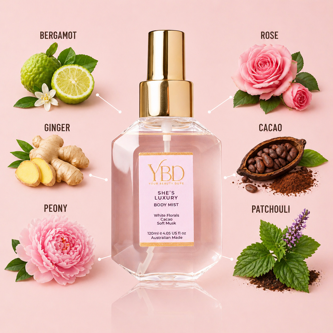 Your Beauty Dupe - She's Luxury Body Mist - Inspired by Louis Vuitton Attrape-Reves