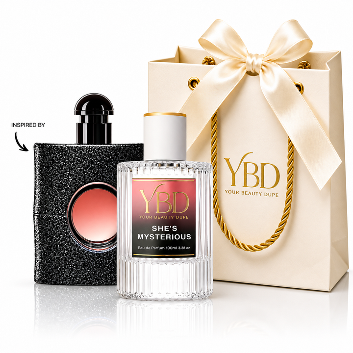 Your Beauty Dupe She's Mysterious Perfume — Inspired by Black Opium Yves Saint Laurent