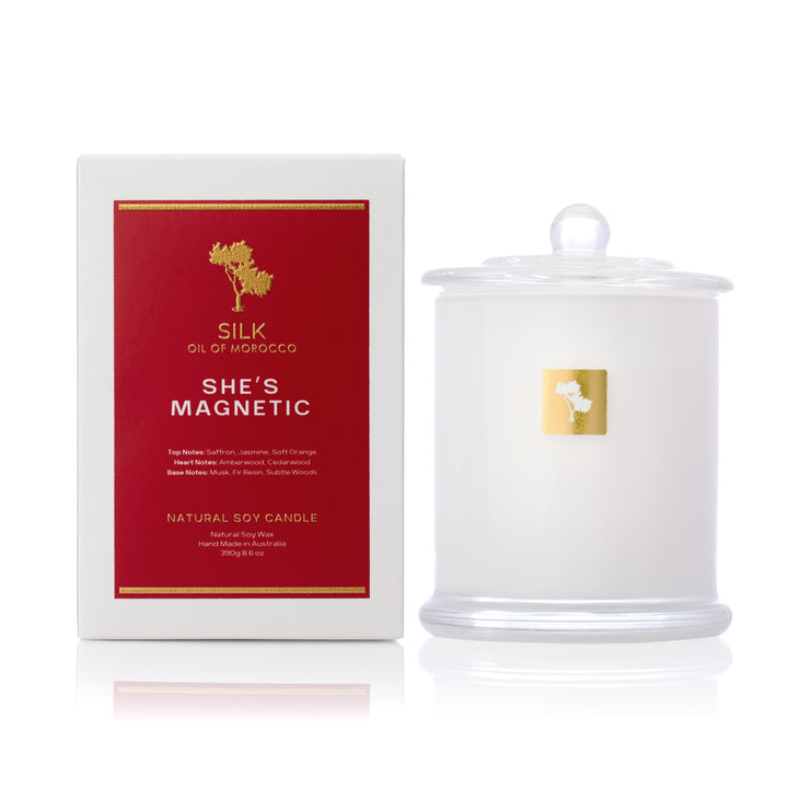 She’s Magnetic Candle — Inspired by Baccarat Rouge 540