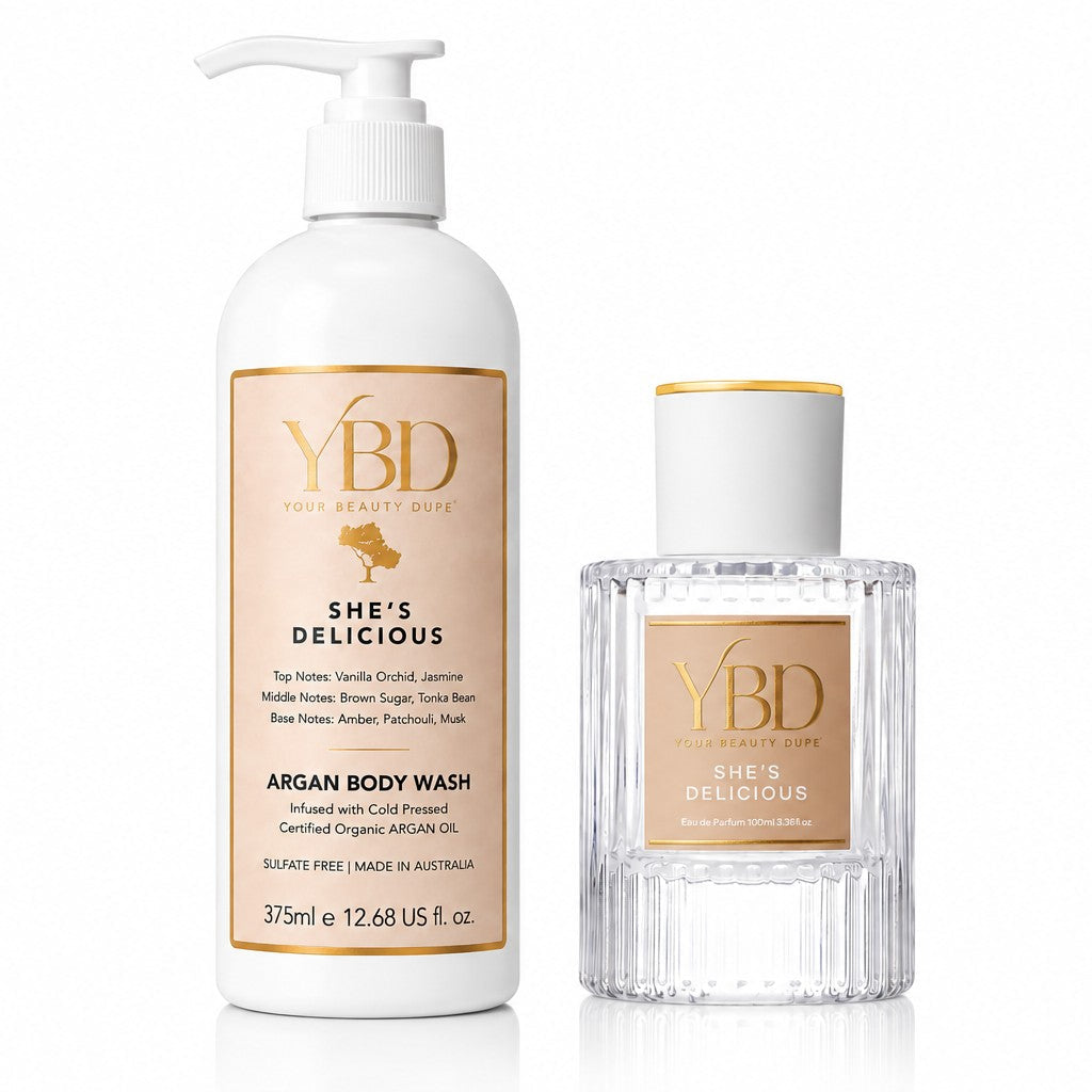 Eau de Parfum 100ml & Body Wash - She's Delicious - TVSN 149354