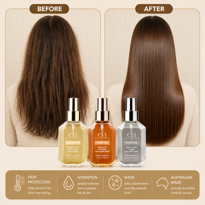 Emilee Hembrow - Shield, Glimmer & Treat Me Argan Trio