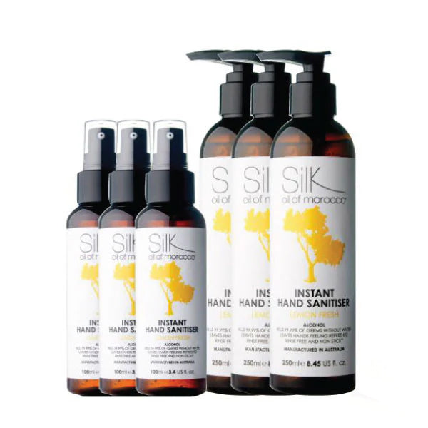 Lemon Fresh Hand Sanitiser Bundle