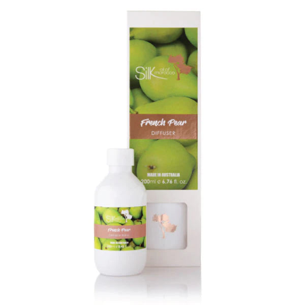 Silk Oil of Morocco - Diffuser & Refill - French Pear - Value Pack
