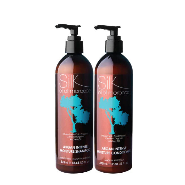 Argan Intense Moisture Shampoo + Conditioner Duo