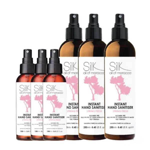 Silk Oil of Morocco - Spring Fresh Hand Sanitiser Bundle