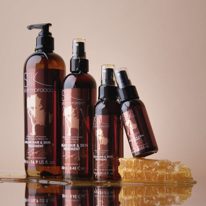 Monthly  Deal - Argan Hair & Skin Treatment Serum - Sweet Honey 125ml