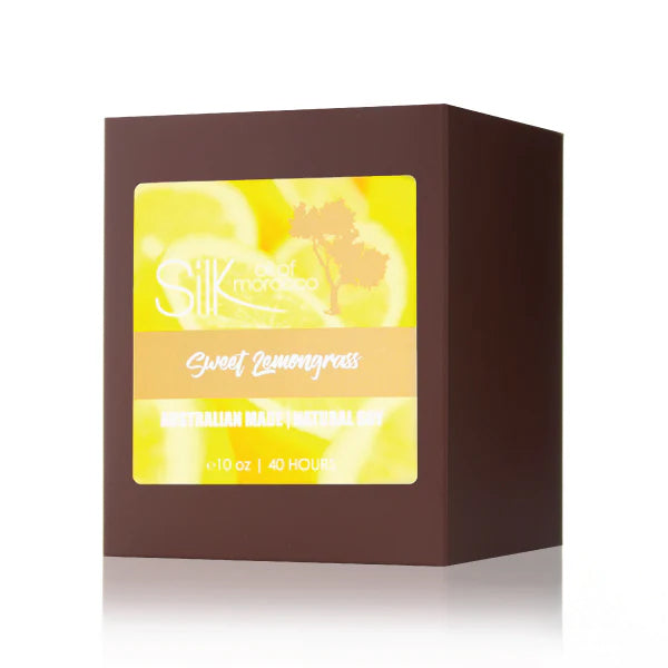 Sweet Lemongrass Amber Natural Soy Candle
