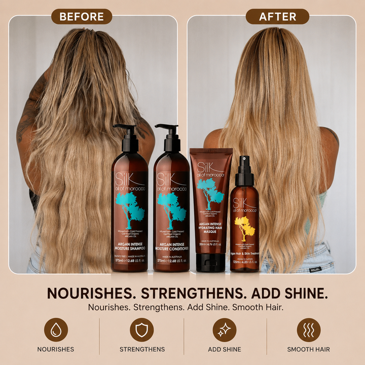 Silk Oil of Morocco - The Moisture Collection (Everything You Need)