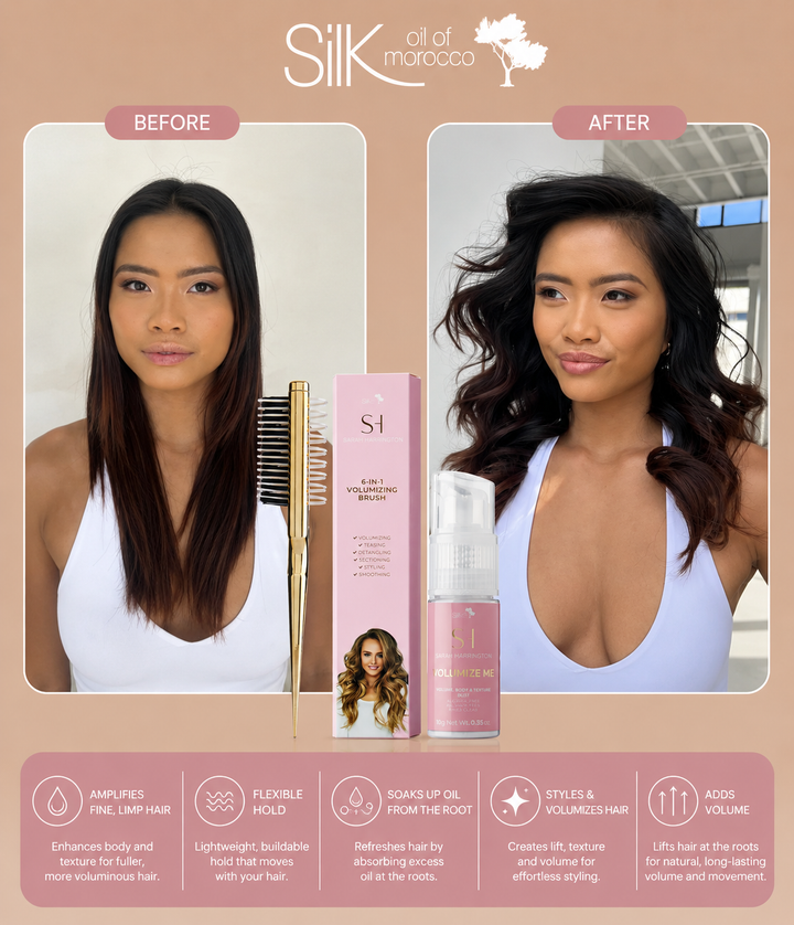 Silk Oil of Morocco - Root Volume Styling Pack