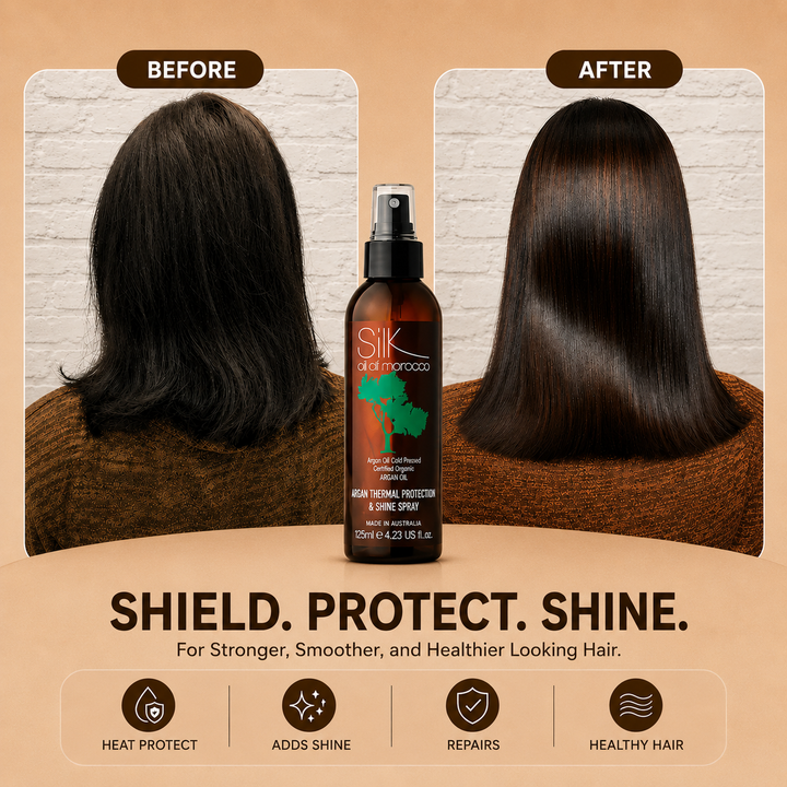 Silk Oil of Morocco - Argan Thermal Protection & Shine Spray