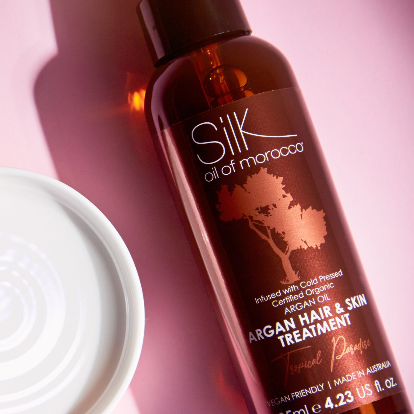 Tropical Paradise Argan Hair & Skin Treatment Serum – Silk Oil of