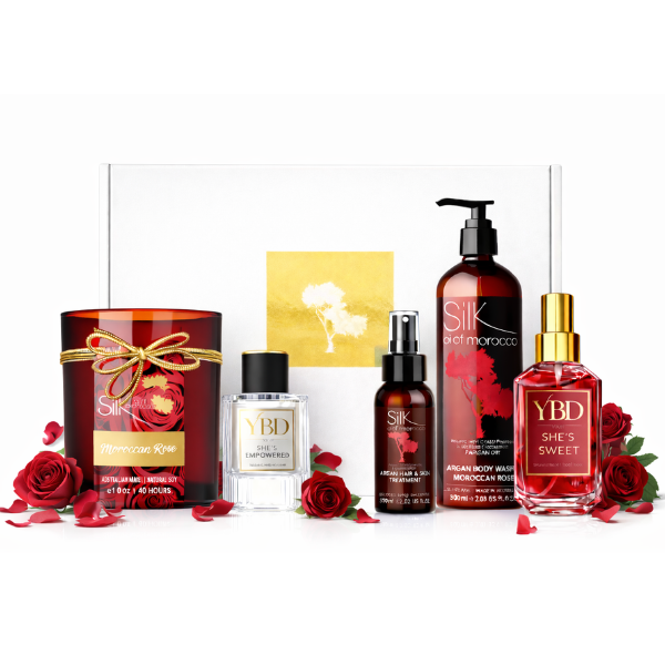 Silk Oil of Morocco x Your Beauty Dupe - A Rose for Mum Mother's Day Hamper