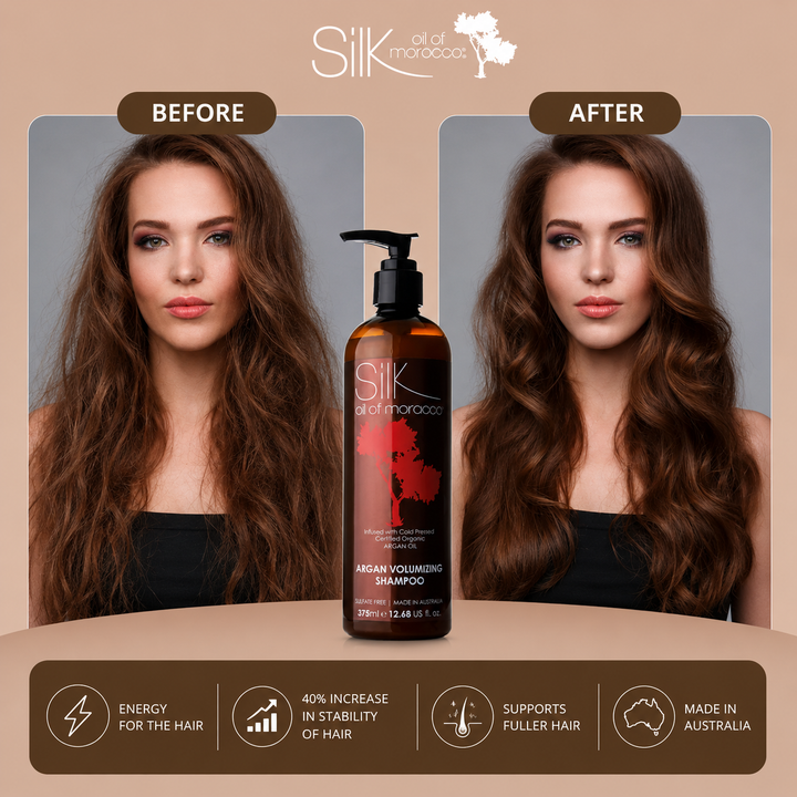 Silk Oil of Morocco - Argan Volumizing Shampoo