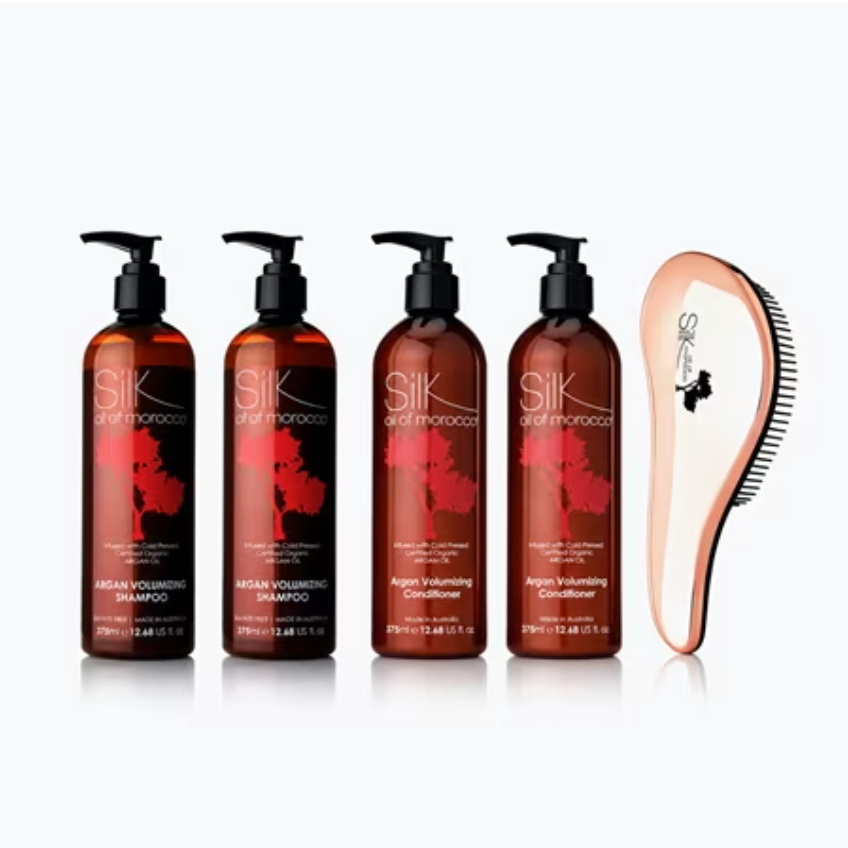 Volumising Shampoo & Conditioner Value Pk, Brush - TVSN 149345